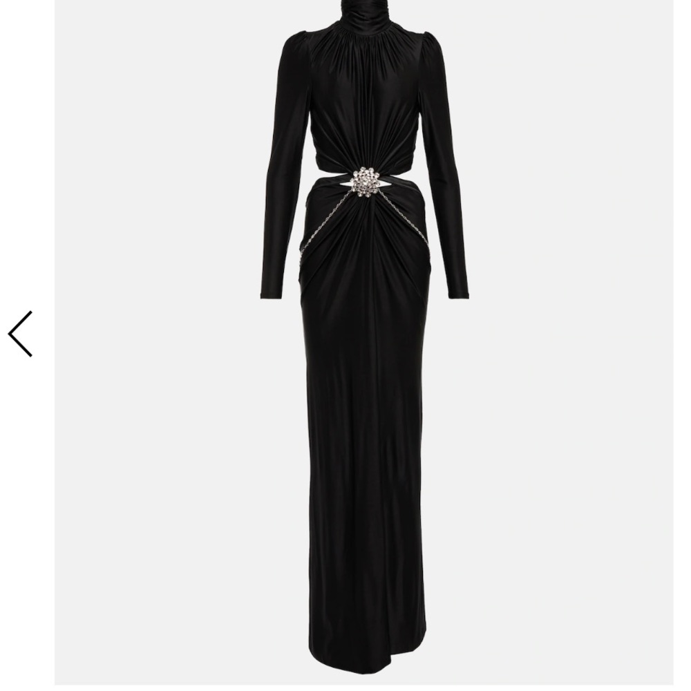 Paco rabanne black dress, like new used once